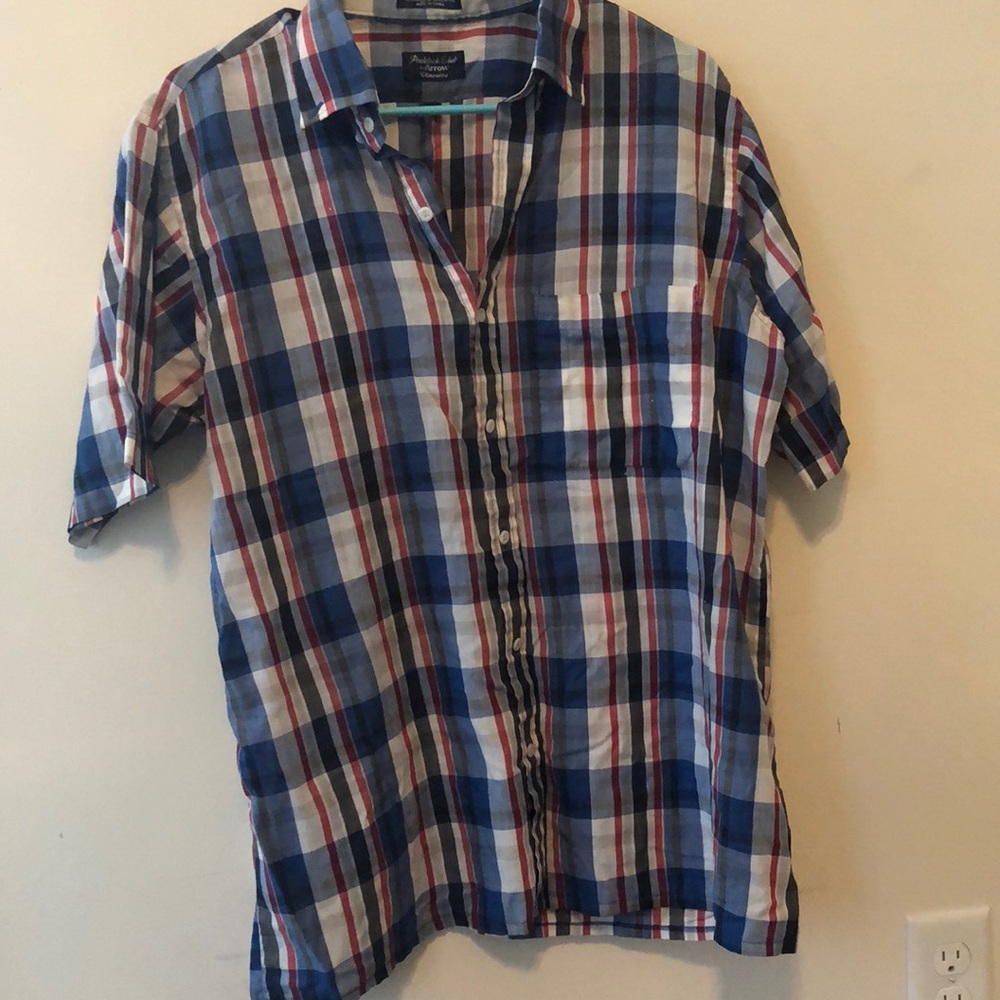 Plaid button up